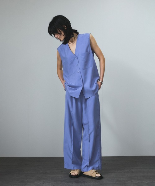 SALON adam et rope'（サロン アダム エ ロペ） ベスト ジレ 「25SS