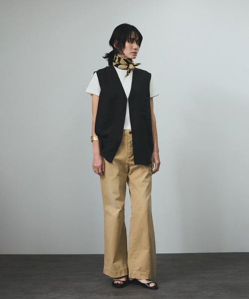 SALON adam et rope'（サロン アダム エ ロペ） ベスト ジレ 「25SS