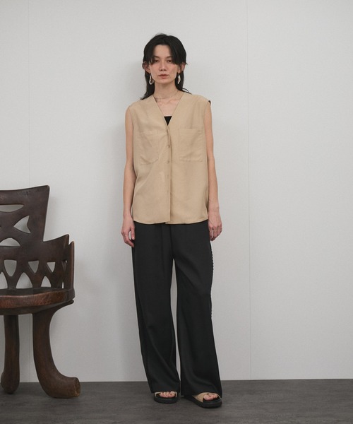 SALON adam et rope'（サロン アダム エ ロペ） ベスト ジレ 「25SS