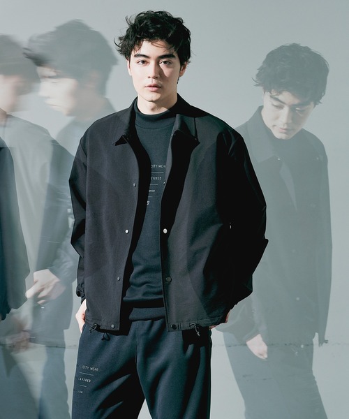New Balance 「New Balance」 コーチジャケット MEDIUM ブラック