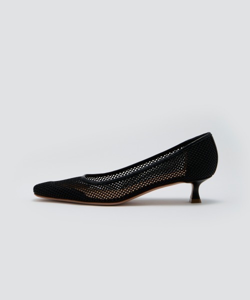 ペリーコ メッシュパンプス PELLICO VENERE MESH　ブラック PELLICO | メッシュ パンプス 3.5cm BLACK - アマンオンライン