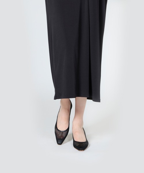 ペリーコ メッシュパンプス PELLICO VENERE MESH　ブラック PELLICO | メッシュ パンプス 3.5cm BLACK - アマンオンライン