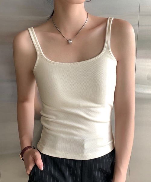DAY CLOSET タンクトップ ノースリーブ レディース レイヤードで大活躍