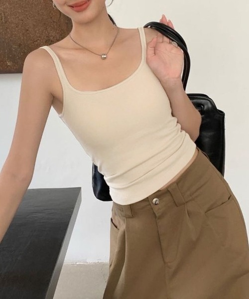 DAY CLOSET タンクトップ ノースリーブ レディース レイヤードで