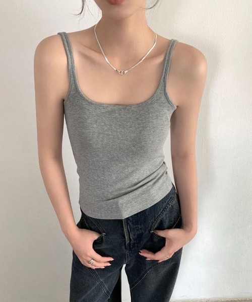 DAY CLOSET タンクトップ ノースリーブ レディース レイヤードで