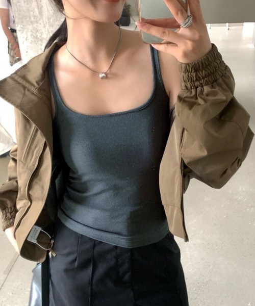 DAY CLOSET タンクトップ ノースリーブ レディース レイヤードで