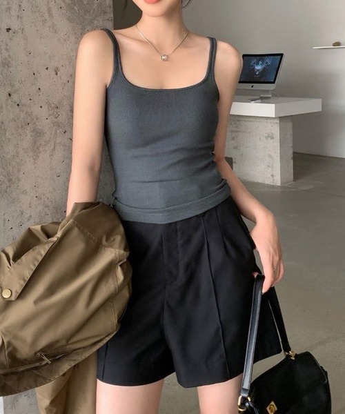 DAY CLOSET タンクトップ ノースリーブ レディース レイヤードで