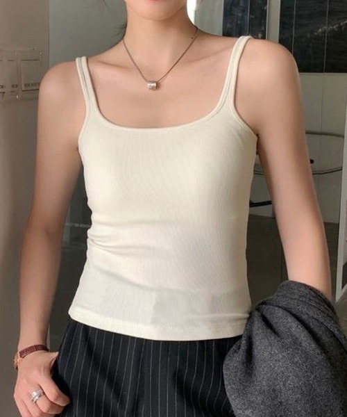 DAY CLOSET タンクトップ ノースリーブ レディース レイヤードで大活躍