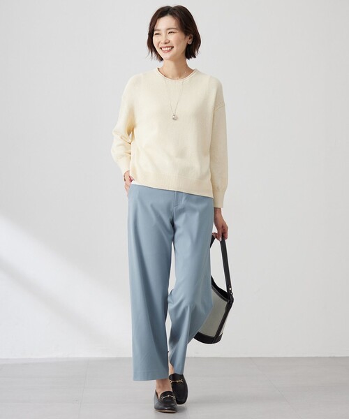 J.PRESS ニット セーター 「洗える」DRY COMFORT レディース