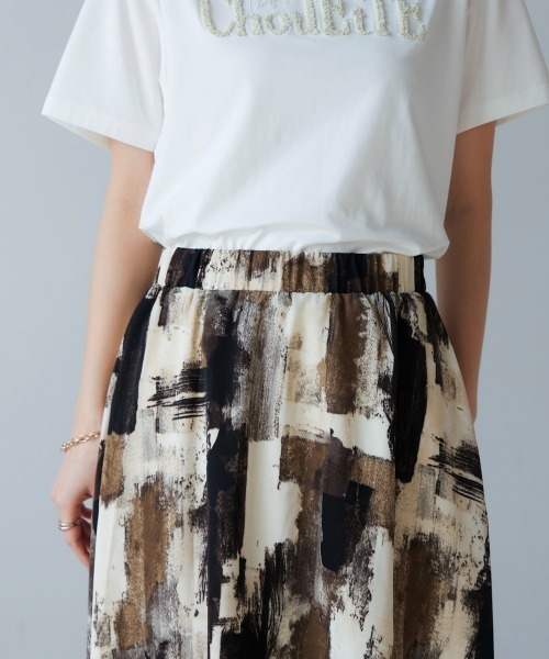 Bou Jeloud スカート ペイント柄スカート : ZOZOTOWN Yahoo!店