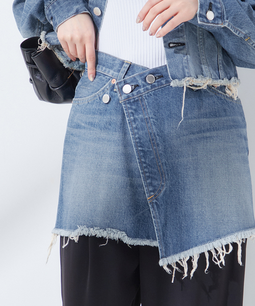 JANE SMITH ジェーンスミス　デニムスカート　ミニスカート JANESMITH デニムスカート 「JANE SMITH」12.75oz DENIM 5