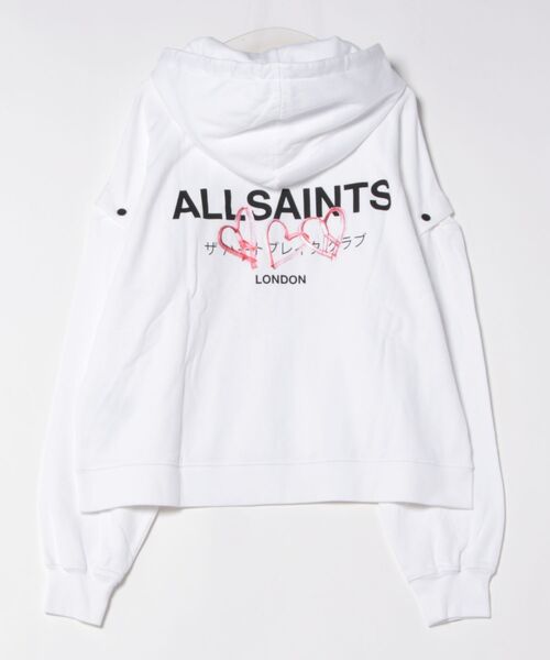 ALLSAINTS（オールセインツ） パーカー AMORE AMPHIE EMBROIDERED 