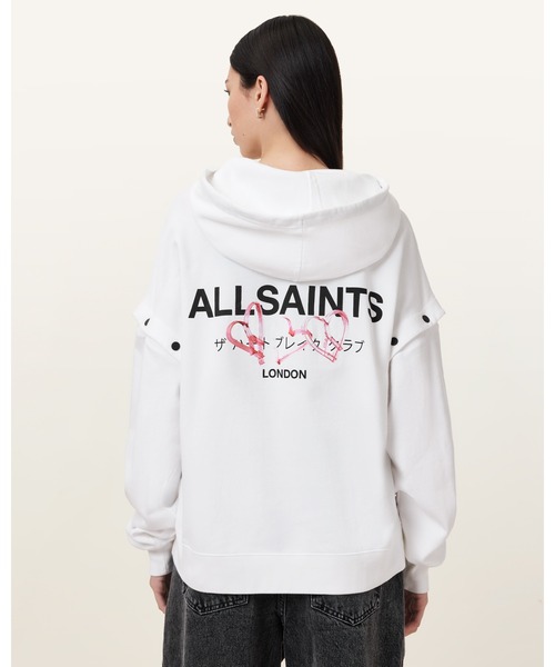 ALLSAINTS（オールセインツ） パーカー AMORE AMPHIE EMBROIDERED 