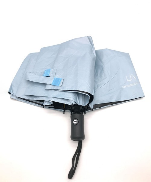 DCF 折りたたみ傘 Futier Land 折りたたみ傘 体感-7℃！自動開閉折り畳み遮光UV雨天