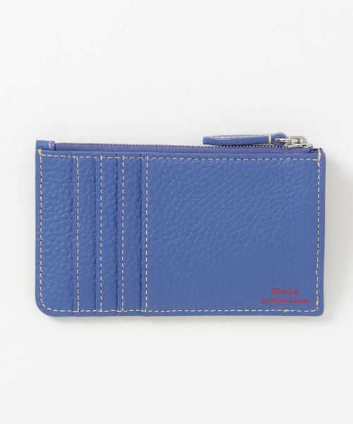 【POLO RALPH LAUREN】Polo Play レザー ジップ カード ケース Polo Play レザー ジップ カード ケース