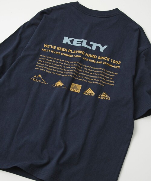 tシャツ 「KELTY/ケルティ」 別注 マウンテンロゴ バックプリントTシャツ レディース メンズ セール】[KELTY/ケルティ] 別注 マウンテンロゴ バックプリントT