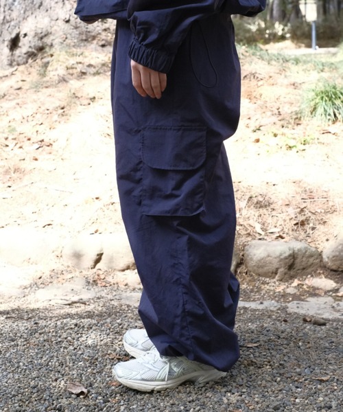 BrokenBase ナイロンパンツ M BROKEN BASE パンツ パイピングナイロンパンツ メンズ