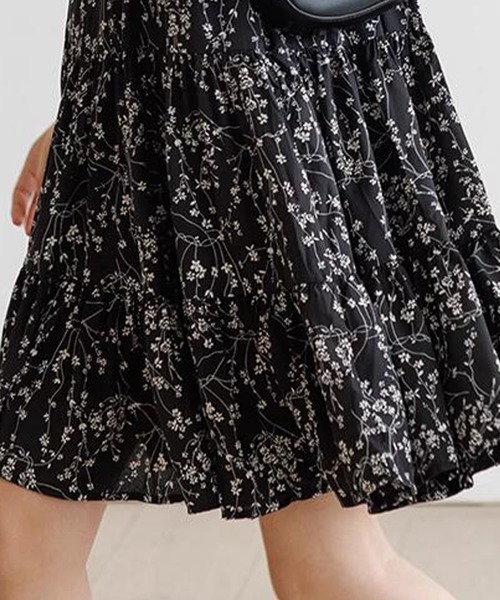 DAY CLOSET ワンピース 「ミニ丈/Aライン/キーネックでデコルテ綺麗
