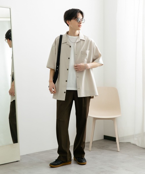 Style Eyes ホワイトショートスリーブシャツ M Style Eyes ホワイトショートスリーブシャツ M Style Eyes