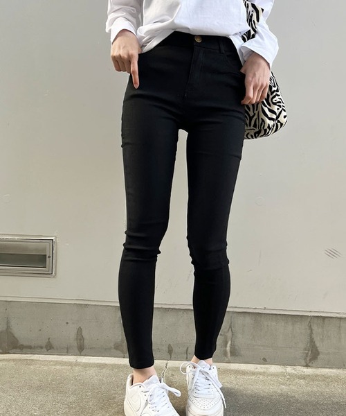 スキニーパンツ 楽天市場】シンプルデイリースキニーパンツ ストレッチパンツ