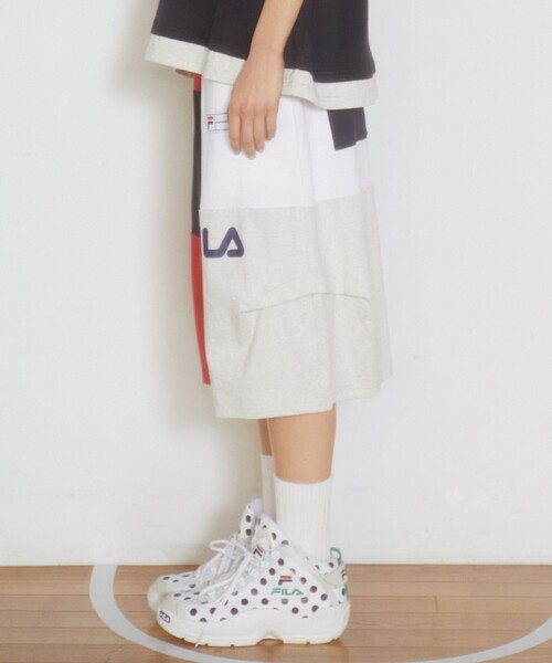 FRAPBOIS（フラボア） パンツ FILA×FRAPBOISカットソーセットアップ