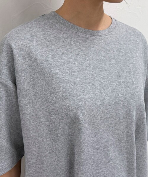 5分袖バックタックプルオーバー ikka tシャツ 前後2WAY袖タックプルオーバー レディース