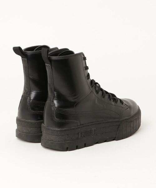 puma ブーツ PUMA 「PUMA」 ショートブーツ 24.5cm ブラック レディース : ZOZOTOWN