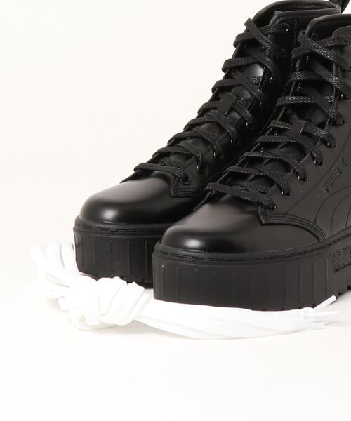 PUMA（プーマ） ショートブーツ 24.5cm ブラック レディース