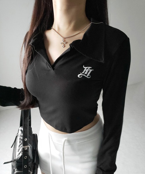 me+em select（ミームセレクト） tシャツ 「 2color 」M LOGO