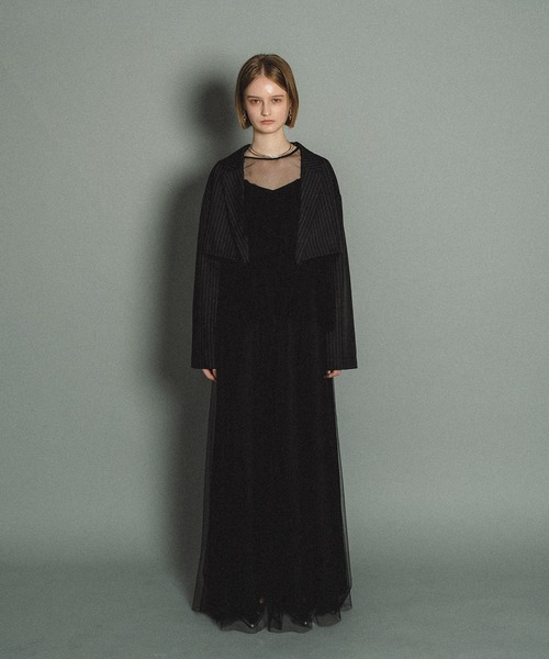 et.UNiVER ドレス et.UNiVER ドレス Frill sleeve dress : ZOZOTOWN Yahoo!店
