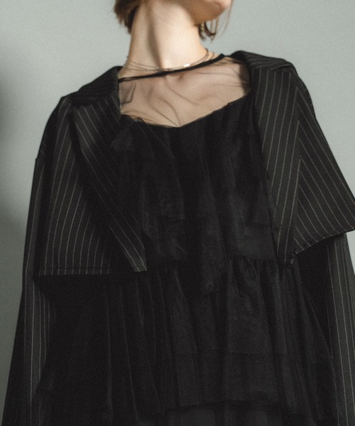 et.UNiVER ドレス Frourish blouse setup dress : ZOZOTOWN Yahoo!店