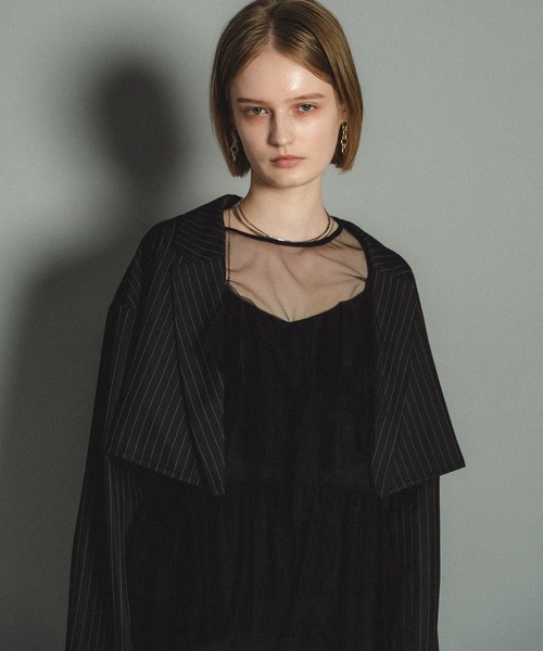 et.UNiVER ドレス Frourish blouse setup dress : ZOZOTOWN Yahoo!店