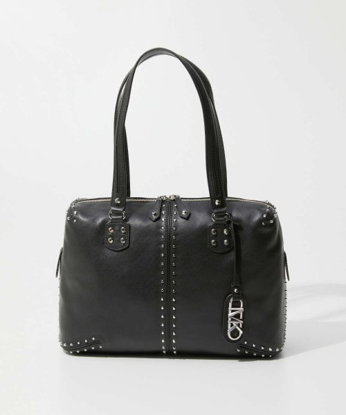 MICHAEL KORS トートバッグ Astor Large Studded Leather Tote