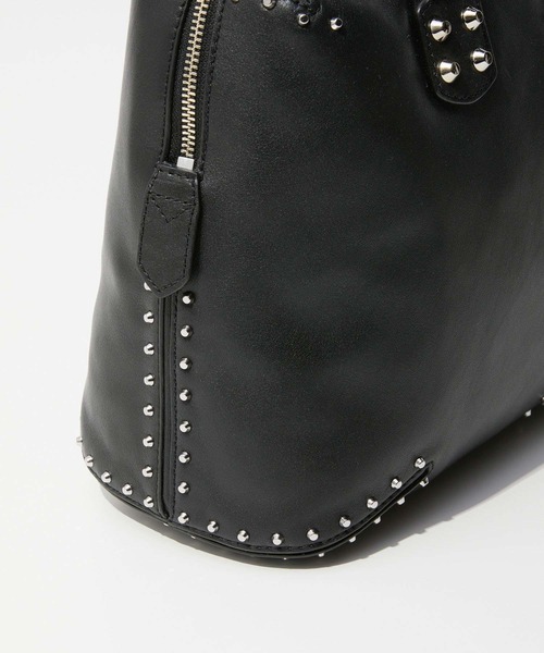 MICHAEL KORS トートバッグ Astor Large Studded Leather Tote