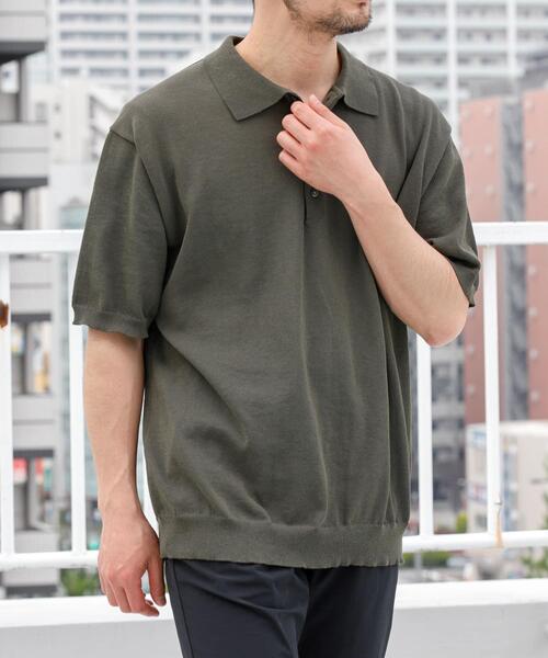 URBAN RESEARCH ROSSO MEN ポロシャツ 「UR TECH ひやサラクール