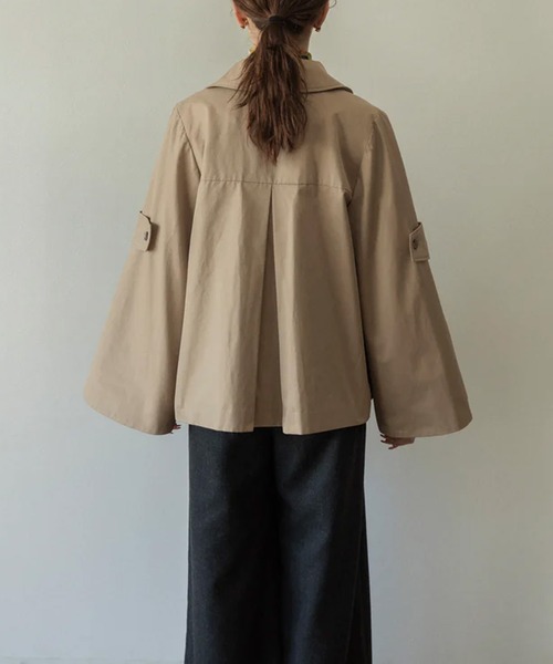 RANCLIC ショートコート RANCLIC]ダブルトレンチショートコート | KOBUNSHA SELECT SHOP