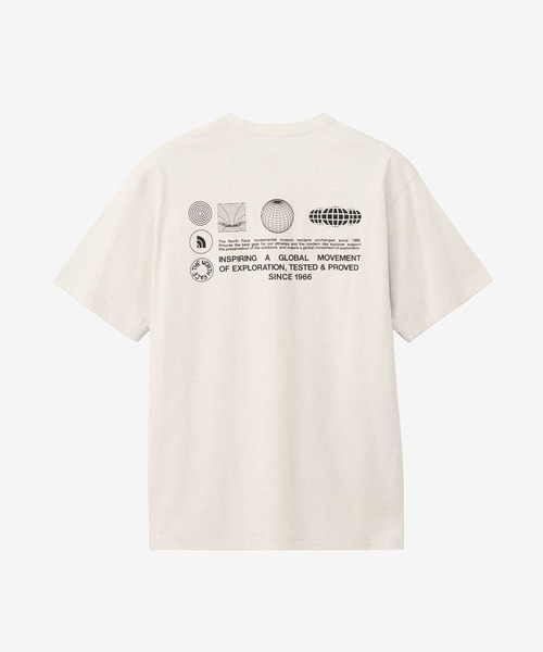 【The North Face】Globe Grid Tシャツ クルーネック 海外限定 Grey The North Face Globe Grid T-Shirt - JD Sports Global