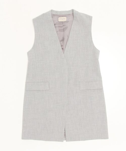 「UNITED ARROWS」 ベスト FREE グレー レディース
