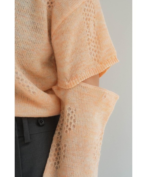 Knuth Marf ニットセーター Knuth Marf ニット セーター 2way half sleeve knit レディース
