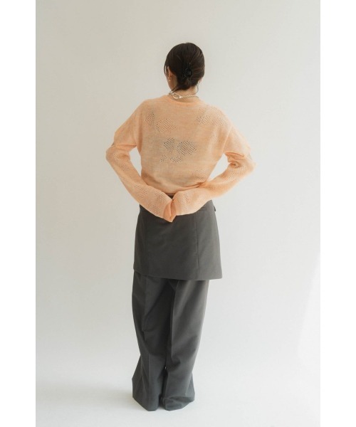 Knuth Marf ニットセーター Knuth Marf ニット セーター 2way half sleeve knit レディース
