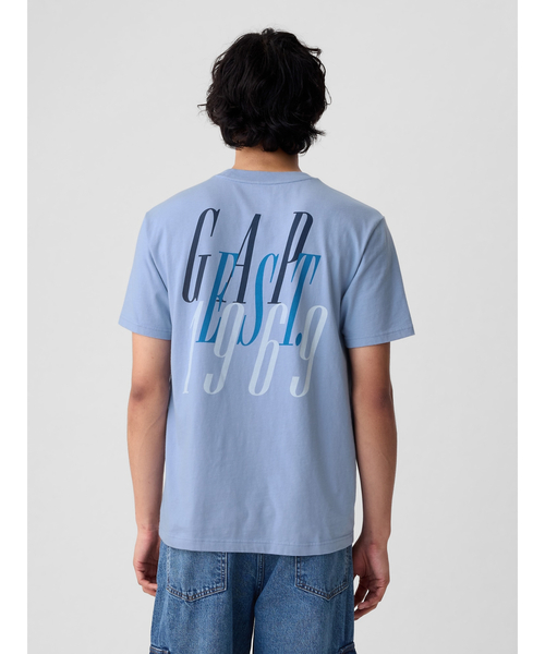 「GAP」 半袖Tシャツ X-SMALL レッド メンズ