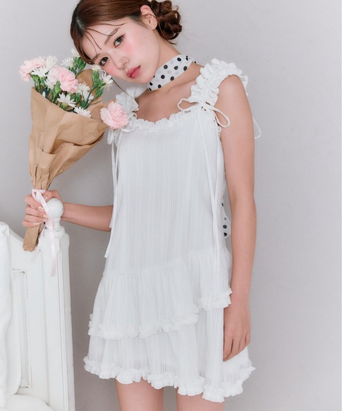 美品　DSQUARED2 フリルキャミソール 40 美品 DSQUARED2 フリルキャミソール 40 （DEUXIEME CLASSE