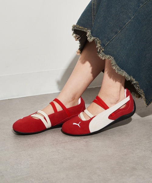 バレエ SPEEDCAT BALLET SD WNS 22,5cm PUMA スニーカー 「PUMA」SPEEDCAT BALLET SD WNS / METALLIC