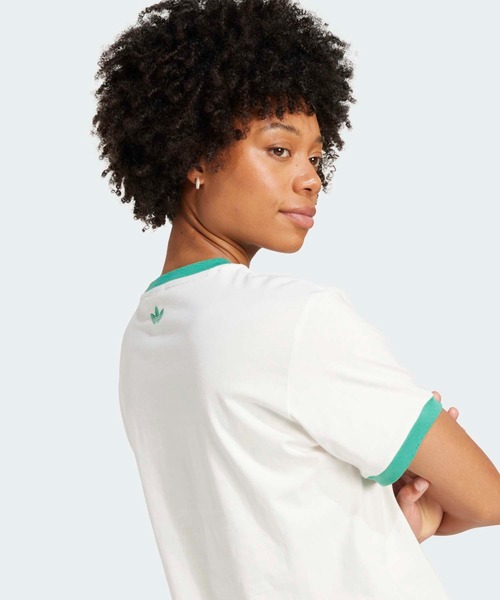 tシャツ レトロ テニス レギュラー 半袖Tシャツ / アディダスオリジナルス adidas Originals レディース | adidas | 04