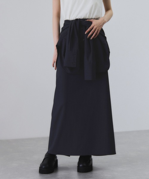 ADAM ET ROPE'（アダムエロペ） ロング スカート 「一部WEB限定カラー