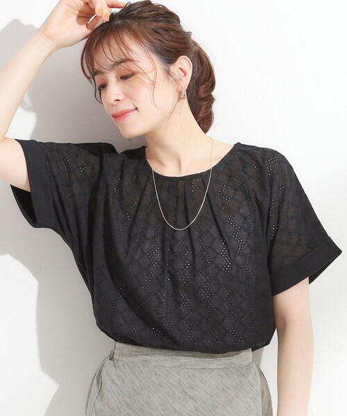 DRESKIP（ドレスキップ） tシャツ 半袖 インでもアウトでも 上品な甘さ 