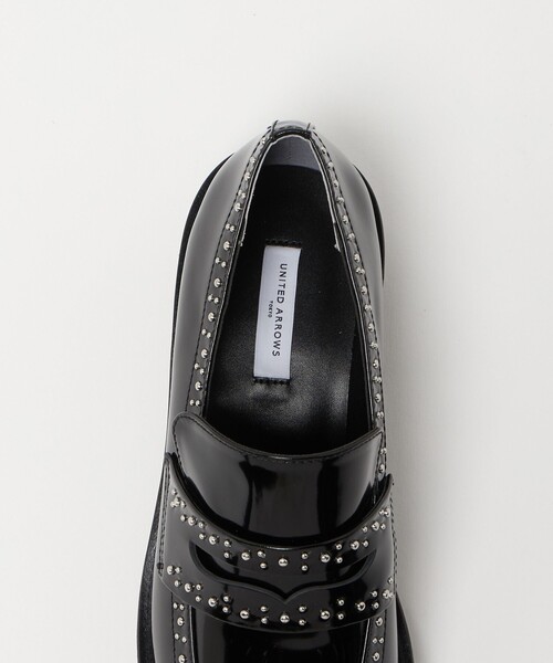 UNITED ARROWS ローファー スタッズ レディース : ZOZOTOWN
