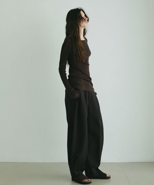 ETRE TOKYO tシャツ DEPENDREシアーロンTee レディース