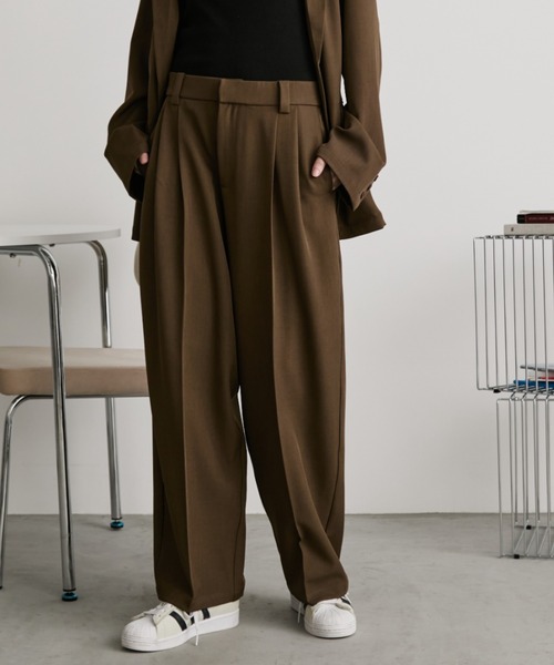極美品 20SS エルメス スラックス パンツ トラウザー ピンク XL相当 Auntie Rosa Holiday スラックス パンツ ツータックワイド