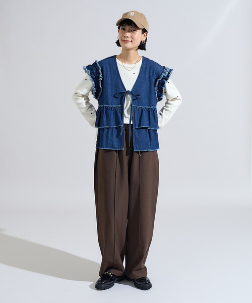 FREAK'S STORE ベスト ジレ RED KAP × STORE/レッドキャップ